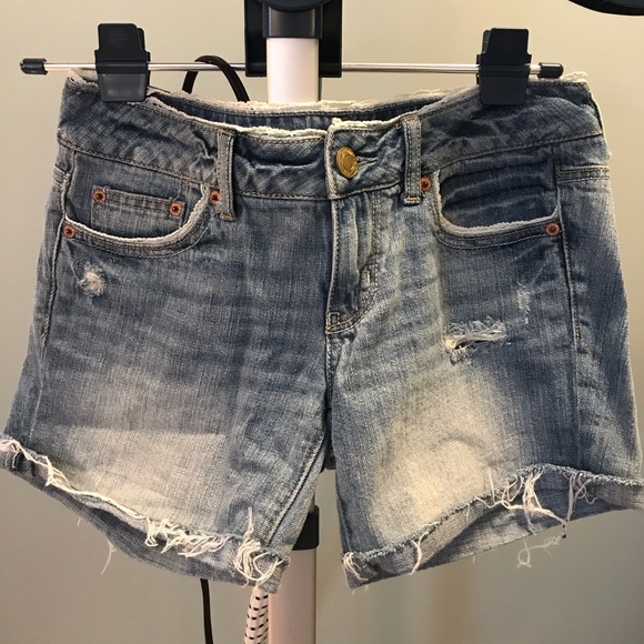 American Eagle jean shorts size 4 - Picture 1 of 2